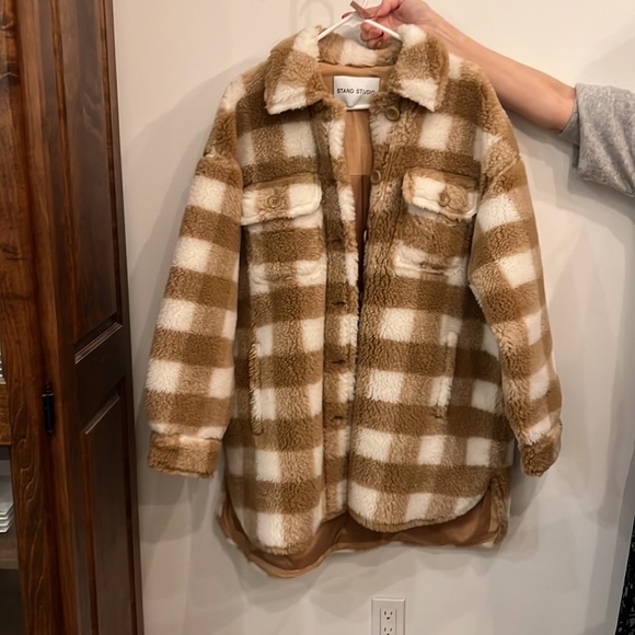 Stand Studio Sabi Jacket in Nougat/White 38(FR) - Picture 2 of 4